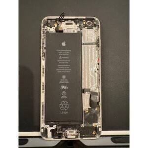 Apple iPhone 6 Plus 16GB Silver AT&T Working Read Description Pixel Issue